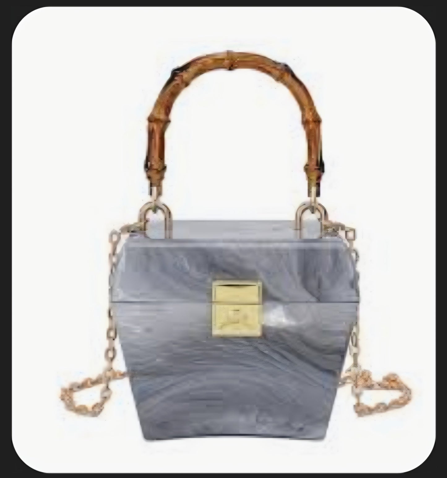 Mini Marble Muse Acrylic Box Bag