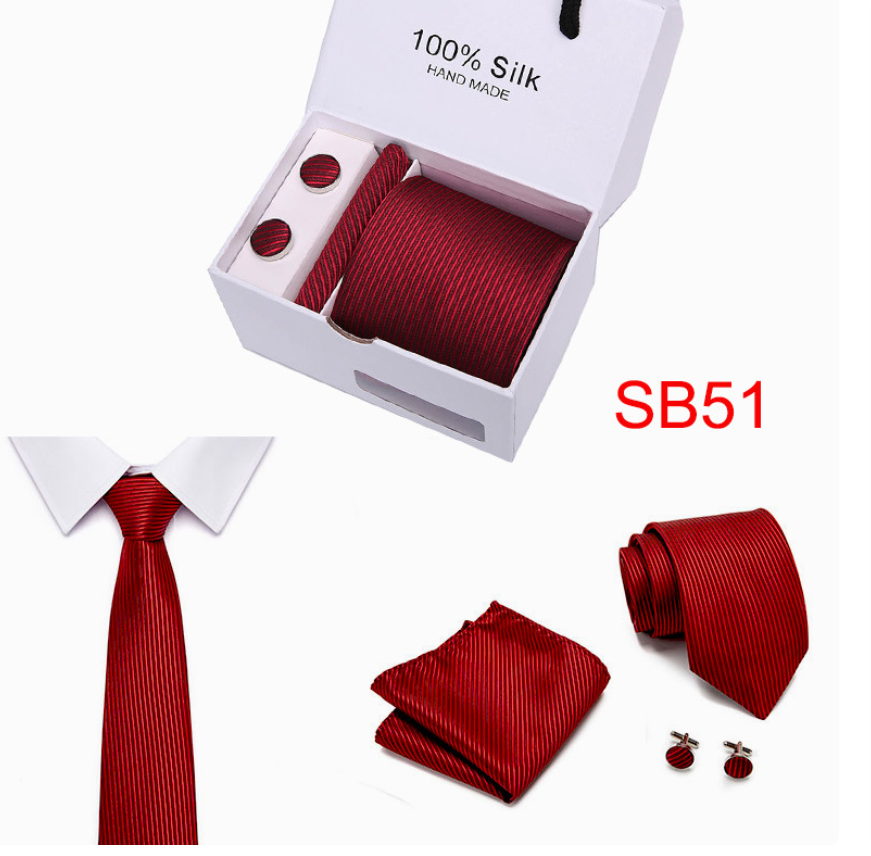 5-piece Set Business Formal Wear Wedding Tie