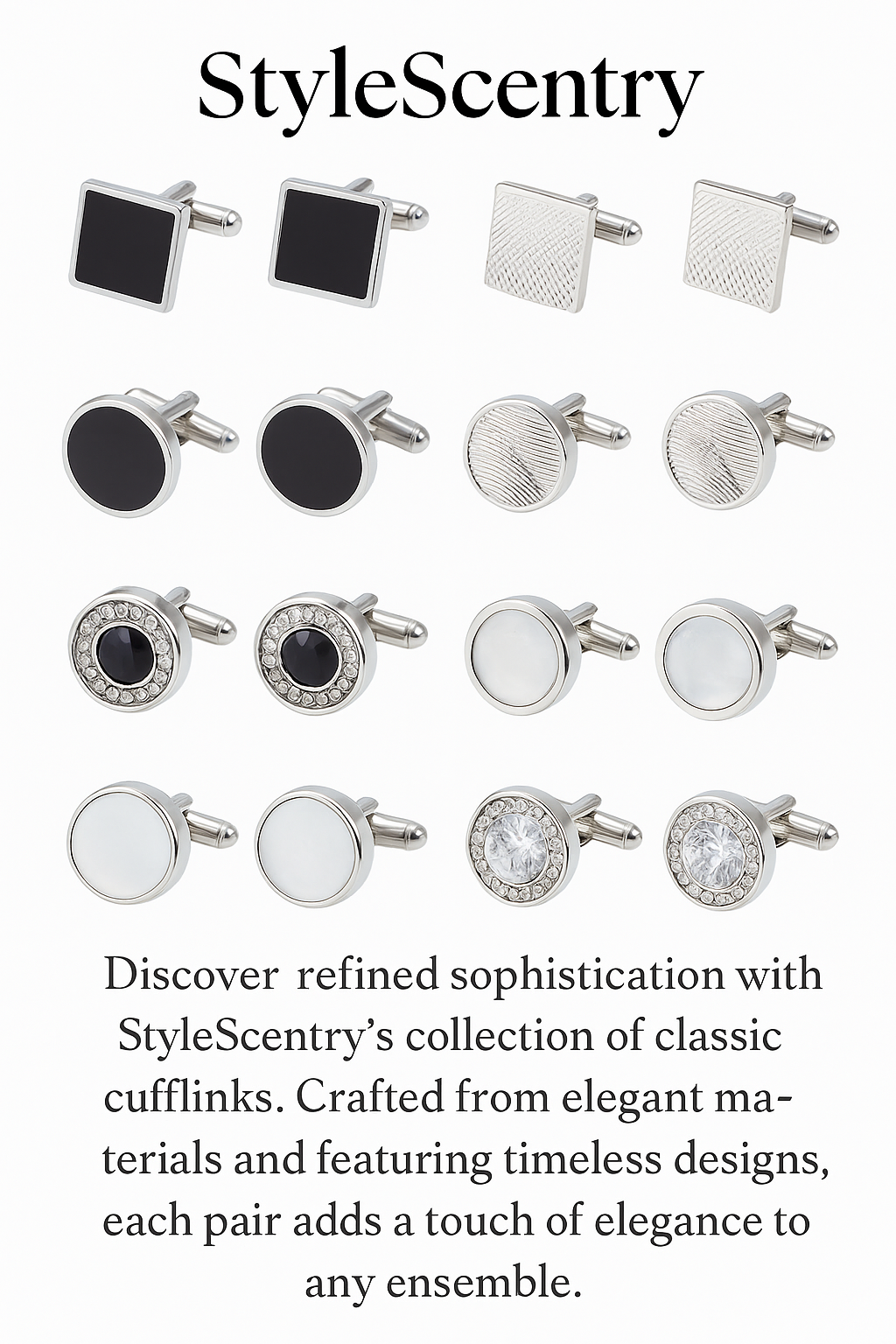 Men luxury CufflinksCollection