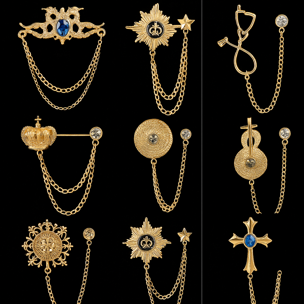 Unisex Brooches /Lapel  Pins